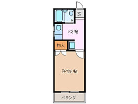 コーポパーシモン 501 ｜ 三重県桑名市川口町（賃貸マンション1K・1階・21.80㎡） その2