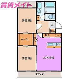 🉐敷金礼金0円！🉐プロミネント桑名徳成