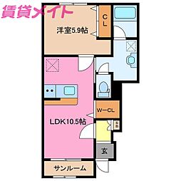 🉐敷金礼金0円！🉐E・クローバー