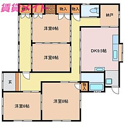 🉐敷金礼金0円！🉐下深谷貸家
