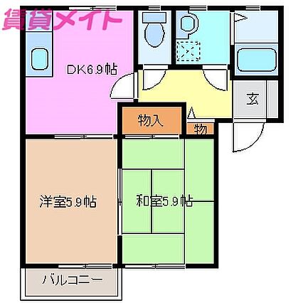 ベルデュール_間取り_0