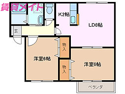 アセラII A棟 2階