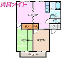 プロスペリティ高阪 A棟 2階
