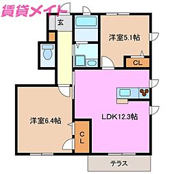 レガール北野Ｂ