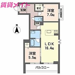 シャーメゾン　フーブル 3階/-