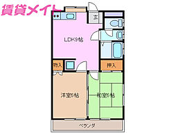 コーポハッピーメークＩ 2階/-