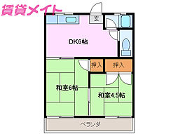 コーポ照 2階/-