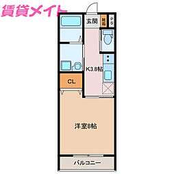 S・GRANDE A棟 1階/-