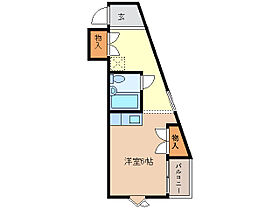 常盤マンション 302 ｜ 三重県桑名市常盤町（賃貸マンション1R・3階・10.58㎡） その2