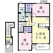 パル・ソレイユ　II 202 ｜ 三重県三重郡川越町大字亀須新田（賃貸アパート2LDK・2階・58.80㎡） その2