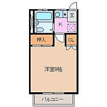 フェニックス 201 ｜ 三重県桑名市大字北別所（賃貸アパート1K・2階・23.21㎡） その2