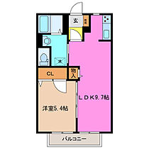 ハイネス21Ｄ 102 ｜ 三重県四日市市松寺２丁目（賃貸アパート1LDK・1階・40.30㎡） その2