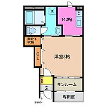 コート　あん 106 ｜ 三重県三重郡川越町大字北福崎（賃貸アパート1K・1階・33.81㎡） その2