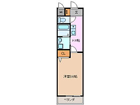 エスポワール川北 303 ｜ 三重県四日市市川北１丁目（賃貸マンション1K・3階・30.00㎡） その2