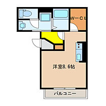 スタブリテラス桑名 108 ｜ 三重県桑名市大字東方（賃貸アパート1R・1階・25.95㎡） その2