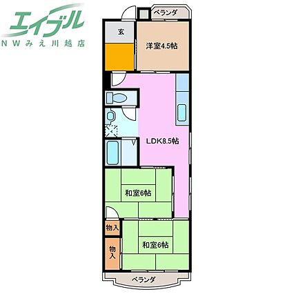 グランドハイツ豊_間取り_0