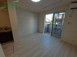 エクセルームK-III 1階ワンルームのリビング/ダイニング