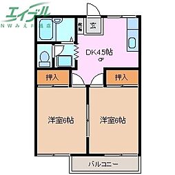 モンシャトーC棟 2階