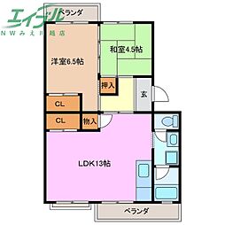 コーポ水谷 3階/-