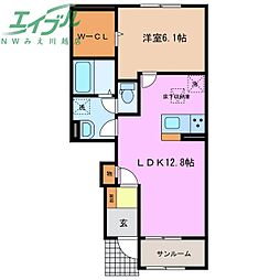 カーサ和泉 B 1階/-
