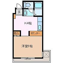 マンションさかえ 5C ｜ 三重県四日市市西浦１丁目（賃貸マンション1K・5階・21.80㎡） その2