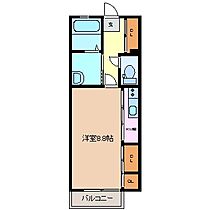 ビリーヴ 206 ｜ 三重県四日市市芝田２丁目（賃貸アパート1K・2階・31.50㎡） その2