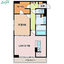 Ｄ-ｃｈａｍｂｒｅ北浜町　A  ｜ 三重県四日市市北浜町（賃貸アパート1LDK・2階・52.74㎡） その2