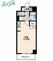 ステーションビラＫIII  ｜ 三重県四日市市鵜の森1丁目（賃貸マンション1R・7階・32.50㎡） その2