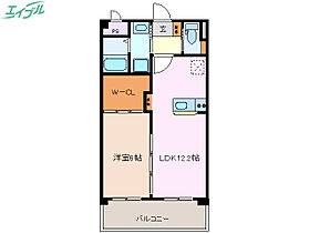 アネックス  ｜ 三重県四日市市日永2丁目（賃貸マンション1LDK・1階・43.99㎡） その2