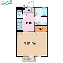 サングリーン  ｜ 三重県四日市市大字六呂見（賃貸アパート1K・1階・33.39㎡） その2