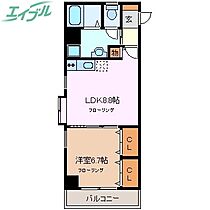 フローラル堀木  ｜ 三重県四日市市堀木1丁目（賃貸マンション1LDK・7階・39.14㎡） その2