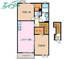 プランドールA 2階