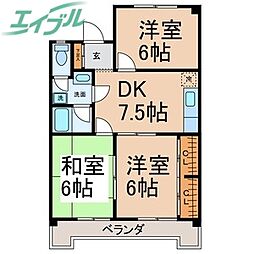 ハイツサイキ 3階/-