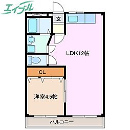 サンハイム宮西 1階/-