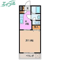 クリスタルINABA 2階/-
