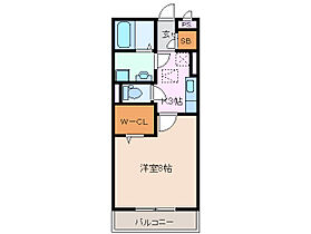 セーリング V　B 101 ｜ 三重県四日市市大字羽津（賃貸アパート1K・1階・30.27㎡） その2