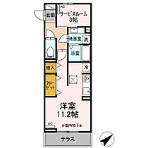 ディーシャンブル鵜の森 101 ｜ 三重県四日市市鵜の森１丁目（賃貸アパート1R・1階・37.12㎡） その2