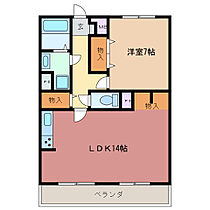 グランドゥール城西 5A ｜ 三重県四日市市伊倉１丁目（賃貸マンション1LDK・5階・51.61㎡） その2