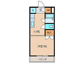 ルミエール塩浜2 2D ｜ 三重県四日市市塩浜本町２丁目（賃貸アパート1K・2階・23.18㎡） その2