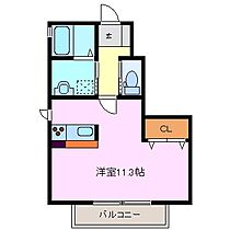 カーサ生桑 102 ｜ 三重県四日市市生桑町（賃貸アパート1R・1階・32.32㎡） その2