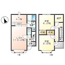 コージィー 101 ｜ 三重県四日市市西浦２丁目（賃貸テラスハウス2LDK・1階・67.17㎡） その2