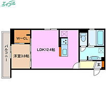 D-chambre 伊倉  ｜ 三重県四日市市伊倉2丁目（賃貸アパート1LDK・3階・41.46㎡） その1