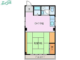 四日市グリーン元町  ｜ 三重県四日市市元町（賃貸マンション1DK・3階・34.00㎡） その2