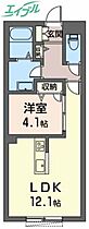 西浜田レジデンス  ｜ 三重県四日市市西浜田町（賃貸マンション1LDK・1階・40.24㎡） その2