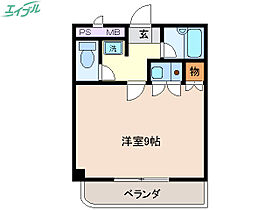 メゾンムツミ50  ｜ 三重県四日市市西浦1丁目（賃貸マンション1R・9階・23.62㎡） その2