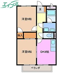 カトレア七番館 1階/-