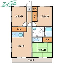 伊勢松本貸マンション 2階/-