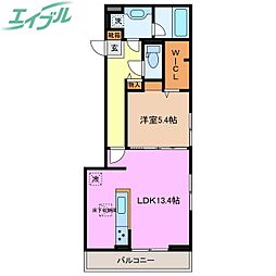 ディーシャンブル 北町 1階