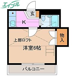 北浜町アパート 2階