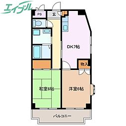 ロイヤルマンションＨＡＭＡＤＡ 4階/-